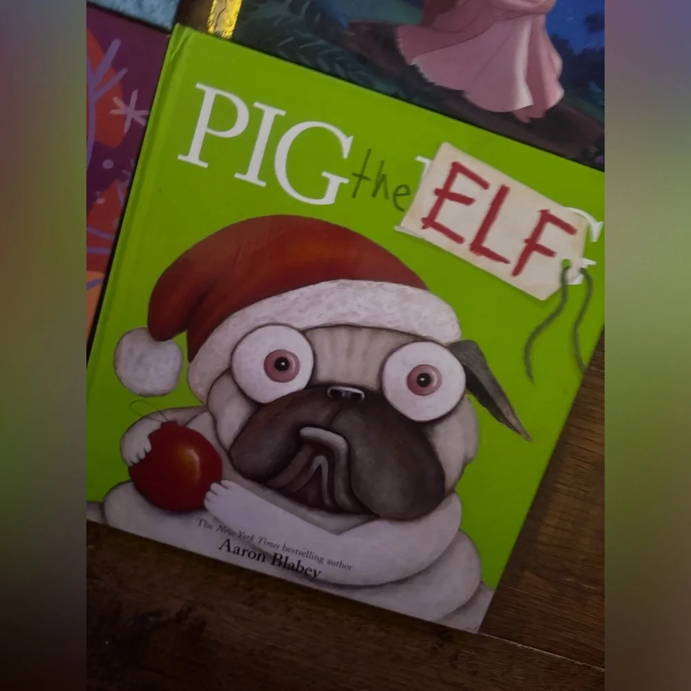 Disney frozen book collection & Christmas books Pig the Elf